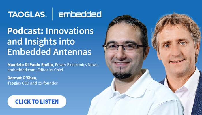 Taoglas and Embedded World Podcast Image